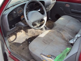1995 TOYOTA PICK UP, 2.4L 5SPEED 2WD, COLOR RED, STK Z15892